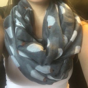 Hedgehog infinity scarf
